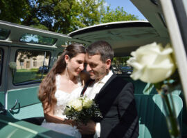 VW Bus "Bulli" T1 Samba Deluxe als Hochzeitsauto / T1 Berlin.de VW Bus-Bulli T1 Samba Deluxe als Hochzeitsauto / T1-Berlin.de